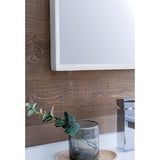Fresca Formosa Modern 48" Rustic White Wall Hung Single Sink Vanity Set | FVN31-122412RWH