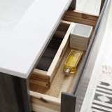 Fresca Formosa 60" Floor Standing Single Sink Modern Bathroom Vanity w/ Mirror | FVN31-123612ACA-FC