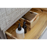 Fresca Formosa Modern 60" Ash Floor Standing Double Sink Vanity Set | FVN31-241224ASH-FC