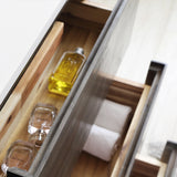 Fresca Formosa 48" Floor Standing Double Sink Modern Bathroom Vanity w/ Mirrors | FVN31-2424ACA-FC