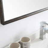 Fresca Formosa 60" Wall Hung Double Sink Modern Bathroom Vanity w/ Mirrors | FVN31-3030ACA