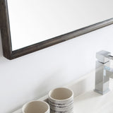 Fresca Formosa 84" Floor Standing Double Sink Modern Bathroom Vanity w/ Mirrors | FVN31-361236ACA-FC