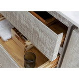 Fresca Formosa Modern 84" Ash Wall Hung Double Sink Vanity Set | FVN31-361236ASH
