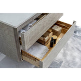 Fresca Formosa Modern 24" Ash Wall Hung Single Sink Vanity Set | FVN3124ASH