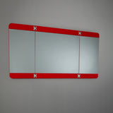 Fresca Energia 36" Modern Bathroom Vanity w/ Three Panel Folding Mirror