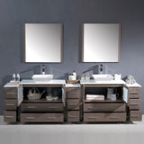Fresca Torino 108" Double Integrated Sink Vanity