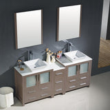 Fresca Torino 72" Double Sink Vanity