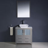 Fresca Torino 30" Modern Bathroom Vanity w/ Vessel Sink
