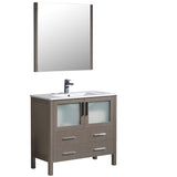 Fresca Torino 36" Modern Bathroom Vanity w/ Integrated Sink
