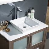 Fresca Torino 36" Modern Bathroom Vanity w/ Vessel Sink