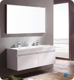 Fresca Largo 57" Modern Bathroom Vanity