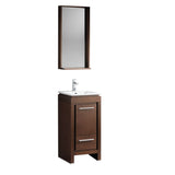 Fresca Allier 16" Modern Bathroom Vanity w/ Mirror