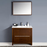 Fresca Allier 36" Modern Bathroom Vanity w/ Mirror