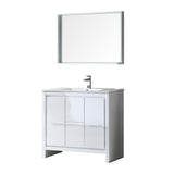 Fresca Allier 36" Modern Bathroom Vanity w/ Mirror