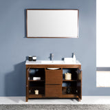 Fresca Allier 48" Modern Bathroom Vanity w/ Mirror