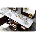 Fresca Allier 72" Modern Double Sink Vanity
