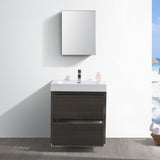 Fresca Valencia 30" Free Standing Modern Bathroom Vanity w/ Medicine Cabinet