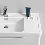 Fresca Tuscany 36" Glossy White Free Standing Modern Bathroom Vanity FVN9136WH