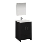 Fresca Imperia 24" Dark Gray Oak Free Standing Modern Bathroom Vanity FVN9424DGO