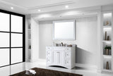 Virtu USA Elise 48" Single Bathroom Vanity with Marble Top