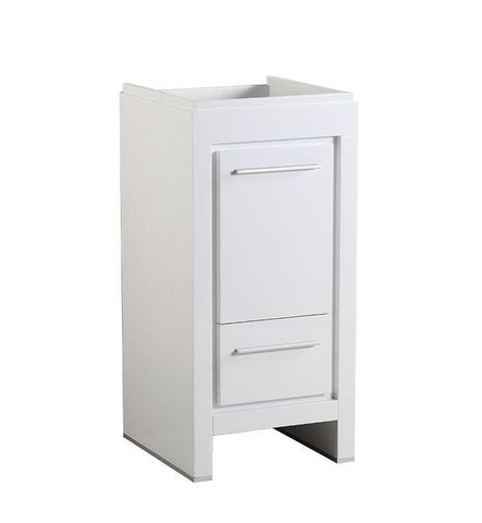 Fresca Allier 16" White Modern Bathroom Cabinet
