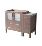Fresca Torino 42" Gray Oak Modern Bathroom Cabinet