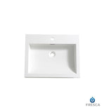 Fresca Alto 23" White Integrated Sink / Countertop