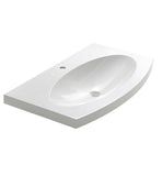 Fresca Energia 36" White Integrated Sink / Countertop